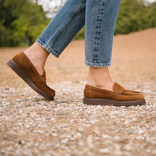 Purtera Mocassin en Daim - Femme
