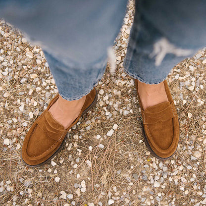 Purtera Mocassin en Daim - Femme