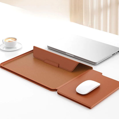 Pochette Ordinateur en Cuir Multifonction – Élégance et Praticité