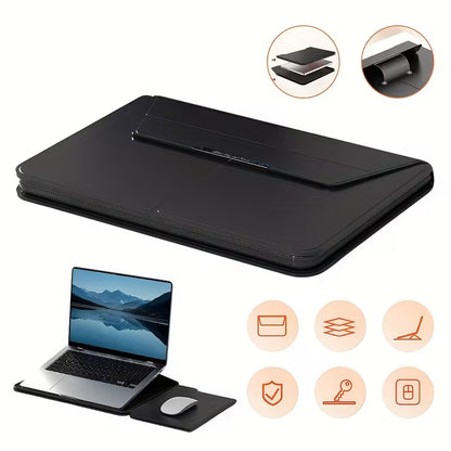 Pochette Ordinateur en Cuir Multifonction – Élégance et Praticité