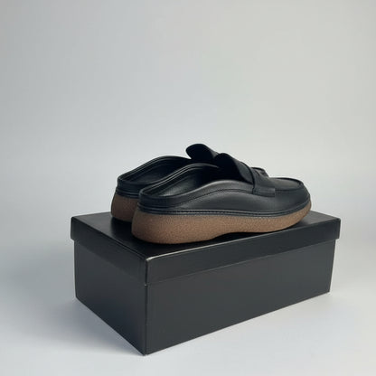Sabot Médical en Cuir Grainé Original – Confort & Élégance