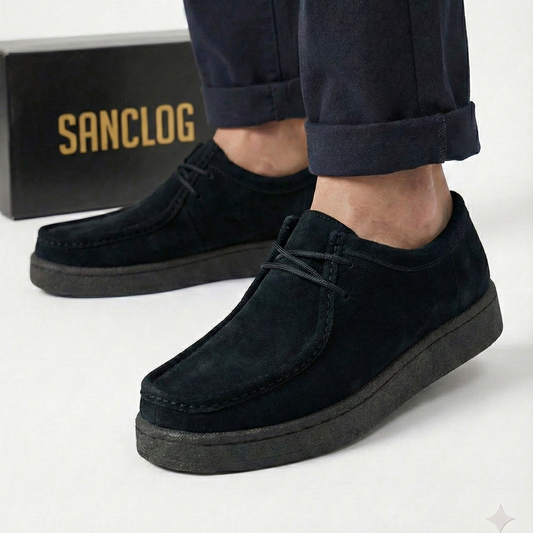 Chausseurs SANCLOG en daim Avec Une Semelle confortable