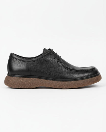 Derby ComfortStep – Cuir Grainé & Semelle Ultra-Légère