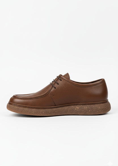 Derby ComfortStep – Cuir Grainé & Semelle Ultra-Légère