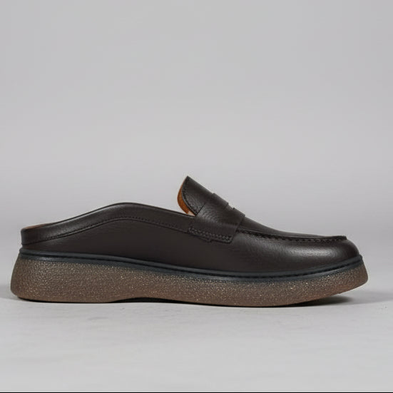 Sabot Médical en Cuir Grainé Original – Confort & Élégance