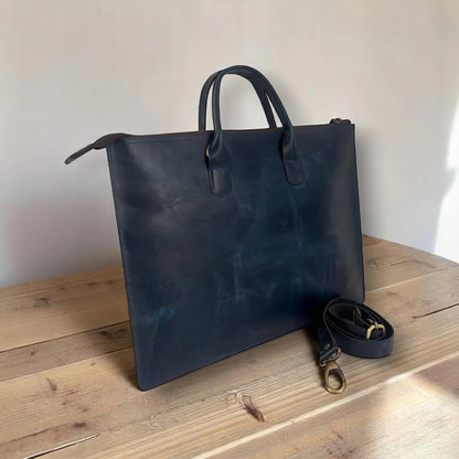 Sacoche en cuir personnalisée pour ordinateur portable