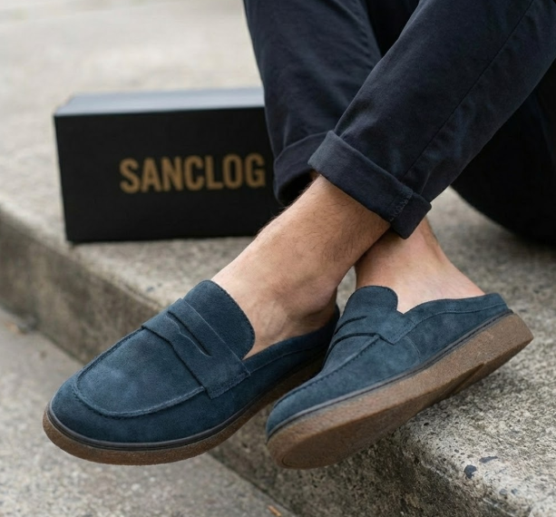 Sabot Sanclog en Daim original  à Semelle Confort